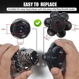 YAZIYIR replacement heads restore efficiency for a smoother shave.