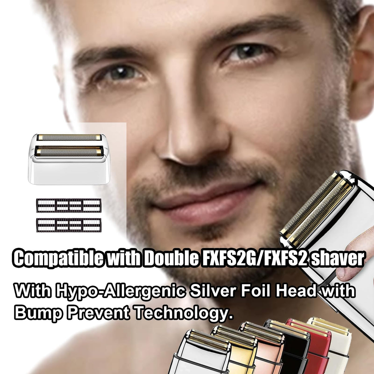 YAZIYIR professional replacement parts foil 2pack for shop-quality maintenance