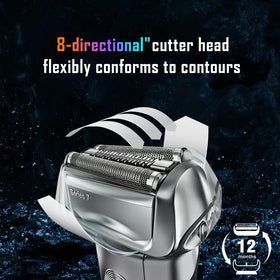 YAZIYIR replacement foil featuring bump prevent technology for comfortable shaves.