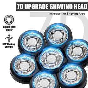 YAZIYIR snap-on heads for quick, clean head replacement.