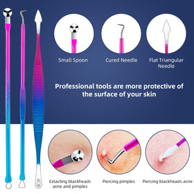 Ybaoo anti-slip handle design tools give controlled pressure for gentle extractions.