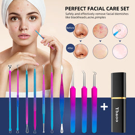 Ybaoo face nose blemish removers kit supports convenient at-home spa-style care.