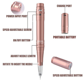 Ybeauty 15-cartridge needles set for brows, eyeliner, and lips