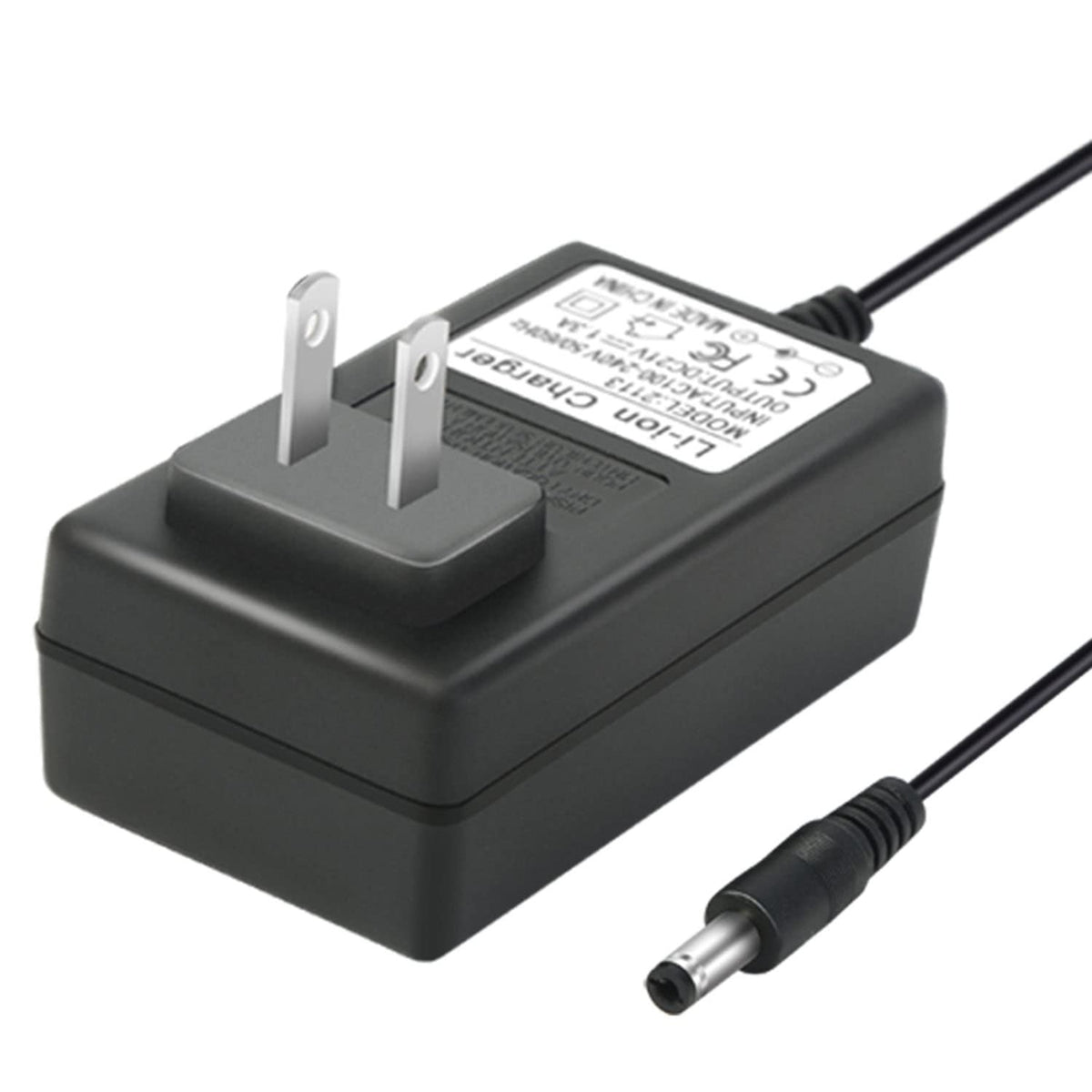YBQZJSLY DC connector close-up demonstrates durable copper tip for safety.