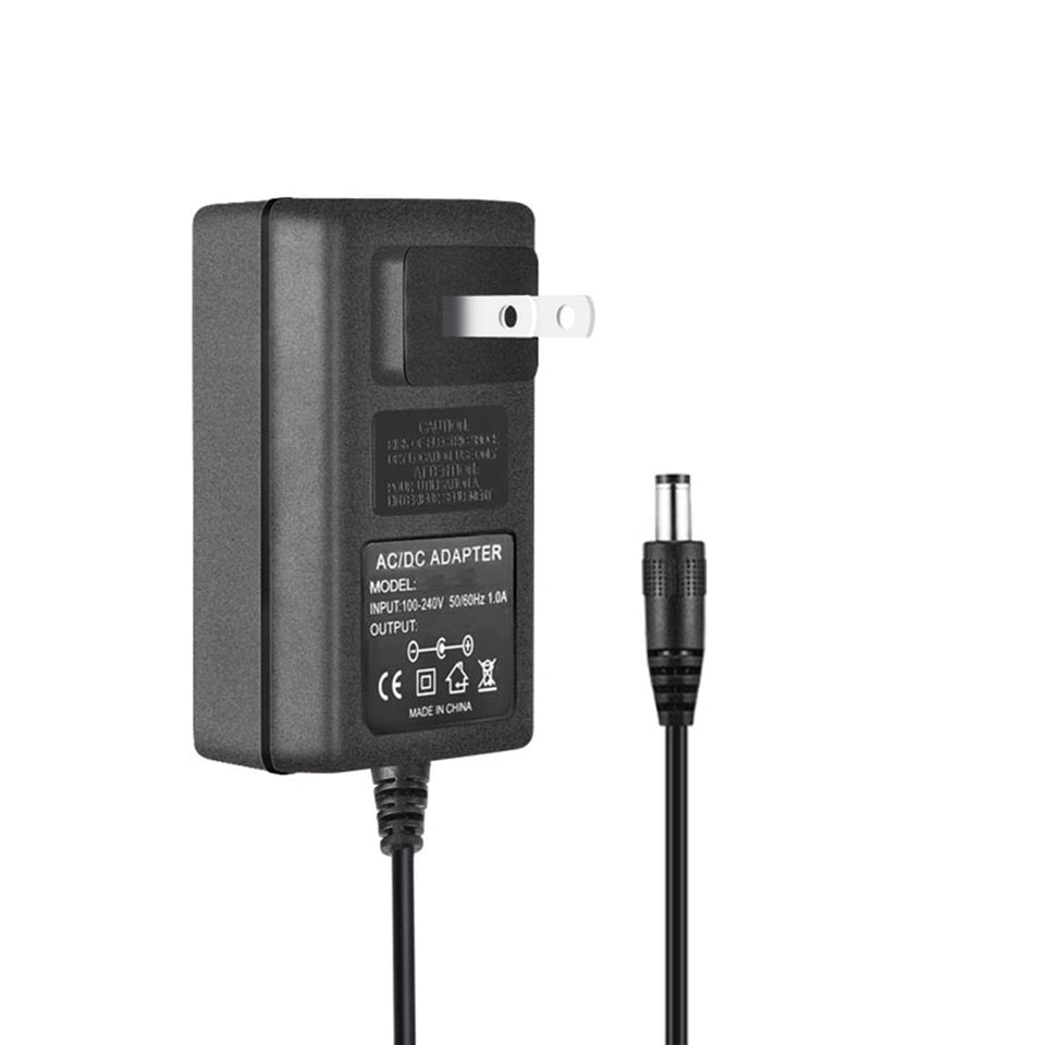 YBQZJSLY Sharper Image charger front view ensures reliable power for massage sessions.