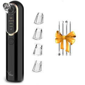 Yccu blackhead remover vacuum used on the face for cleaner pores and radiant skin