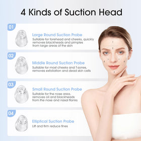 Yccu suction head medium suitable for normal and dry skin