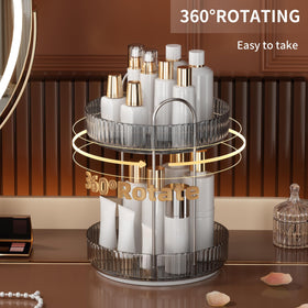 YCIA&DONE bottom tray 9-inch diameter provides stable cosmetic bottle storage.