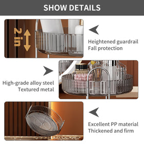 YCIA&DONE luxury checkered tray detail highlights premium vanity texture.