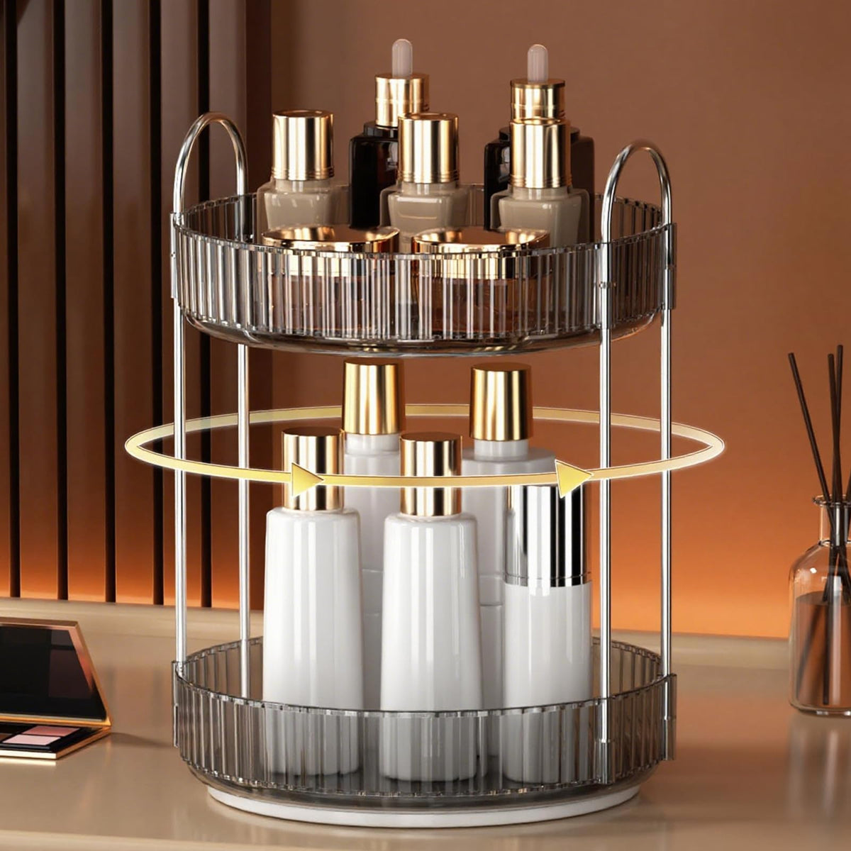 YCIA&DONE multi-occasion storage suitable for bathroom, vanity, or desk.