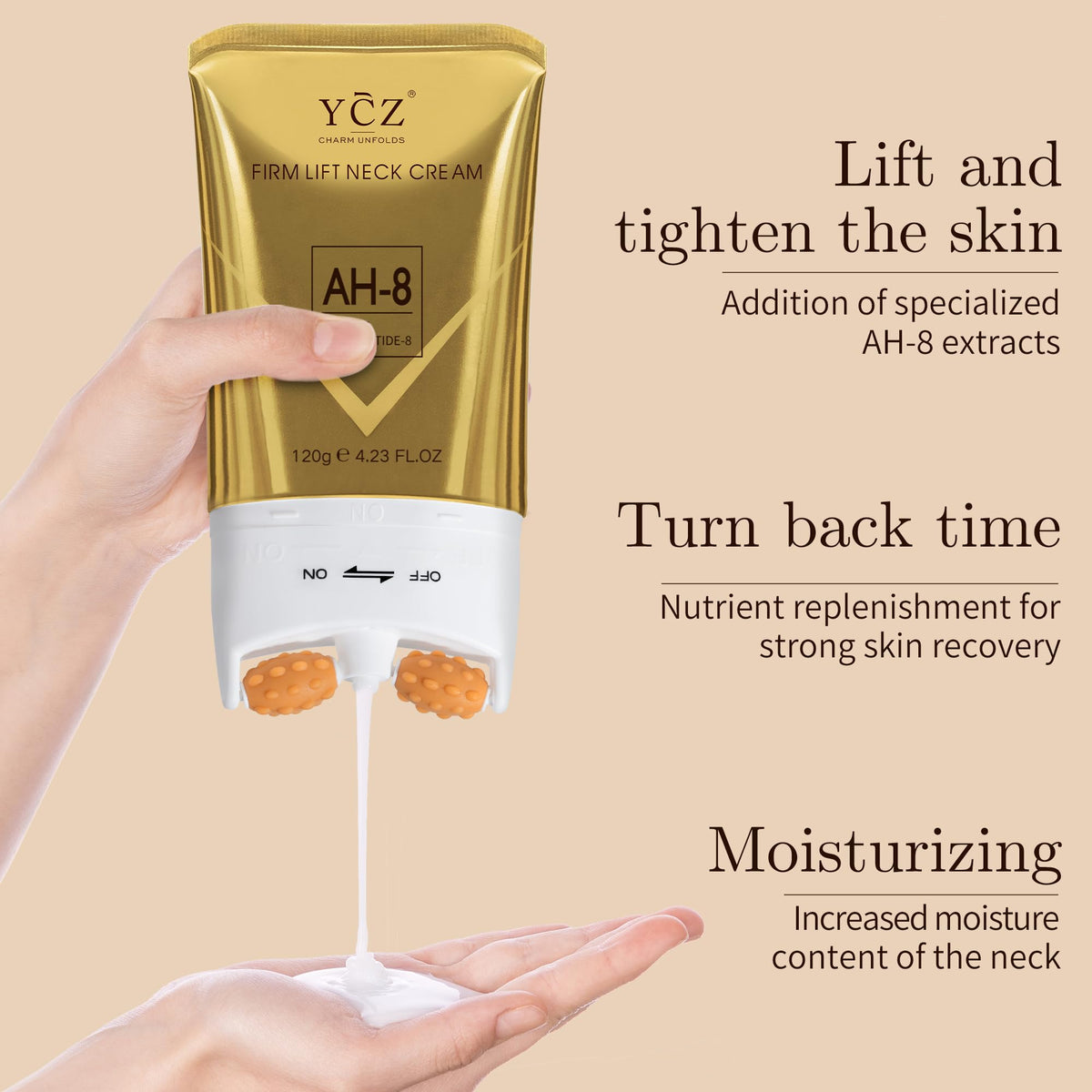 Ycz AH-8 packaging with recycled materials emphasizes eco-conscious design.