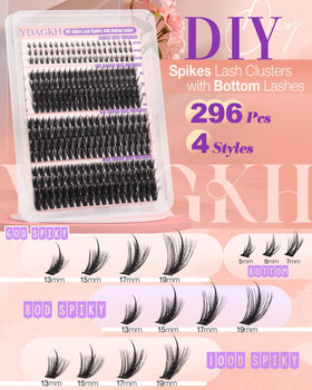 Clear lash bond by YDAGKH dries quickly with an invisible hold.