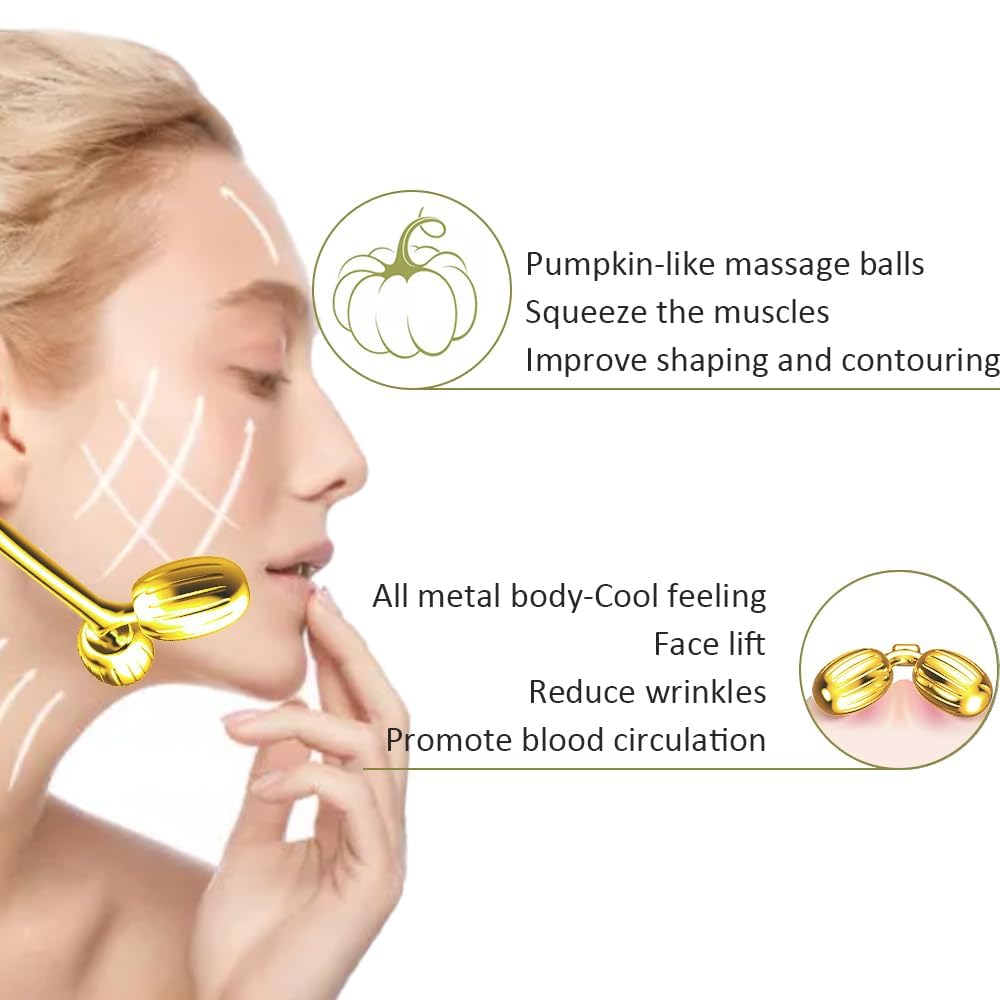 Yeamon stainless steel cooling roller provides instant refresh during skincare