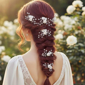 Yean Baby Breaths gift-ready hair pins set