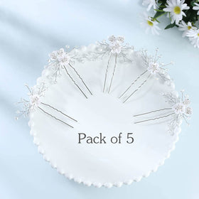 Yean Baby Breaths pearl detail hair pin adds elegance