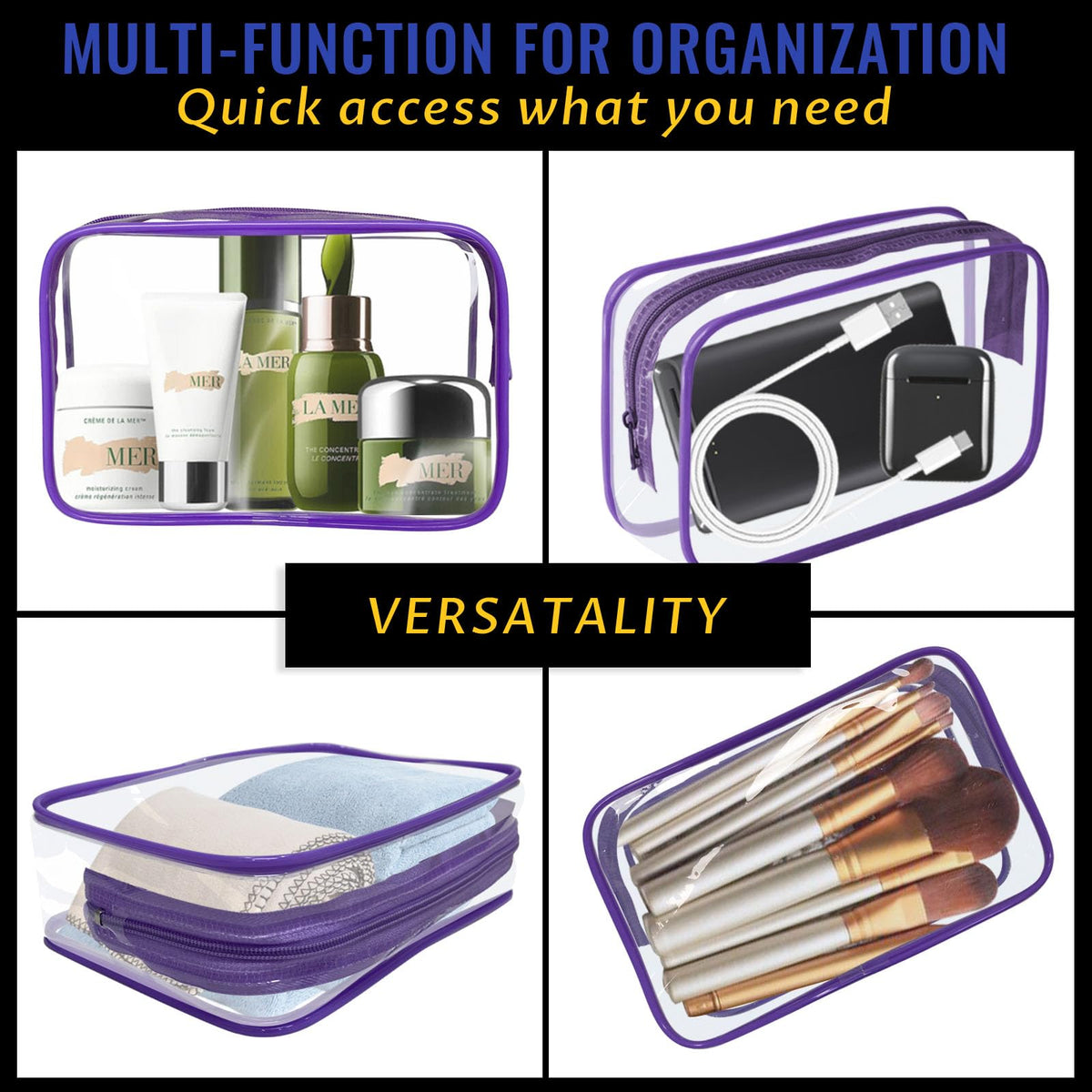 YedsIntu compact travel kit on a dresser fits a handbag.