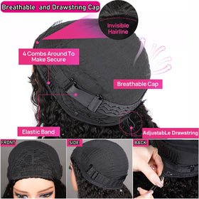 Yeelice Hair 3-in-1 headband and ponytail styling options