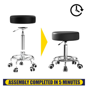 YEEZEE rolling stool suits salons clinics studios and more.