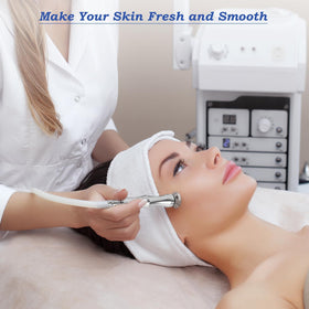 Yekavo wands diamond matrix close-up highlighting gentle exfoliation capabilities.