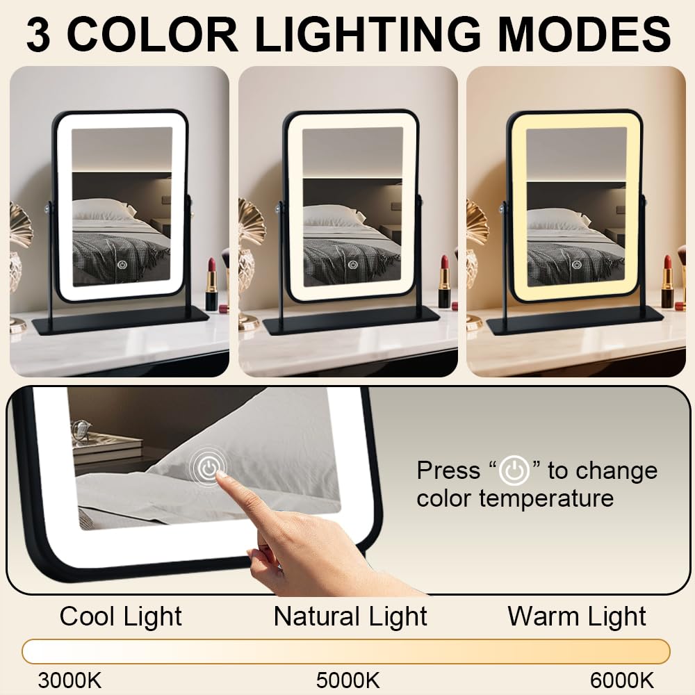 YEKKOPT dimmable brightness adapts to soft mornings or bright evenings for versatility.