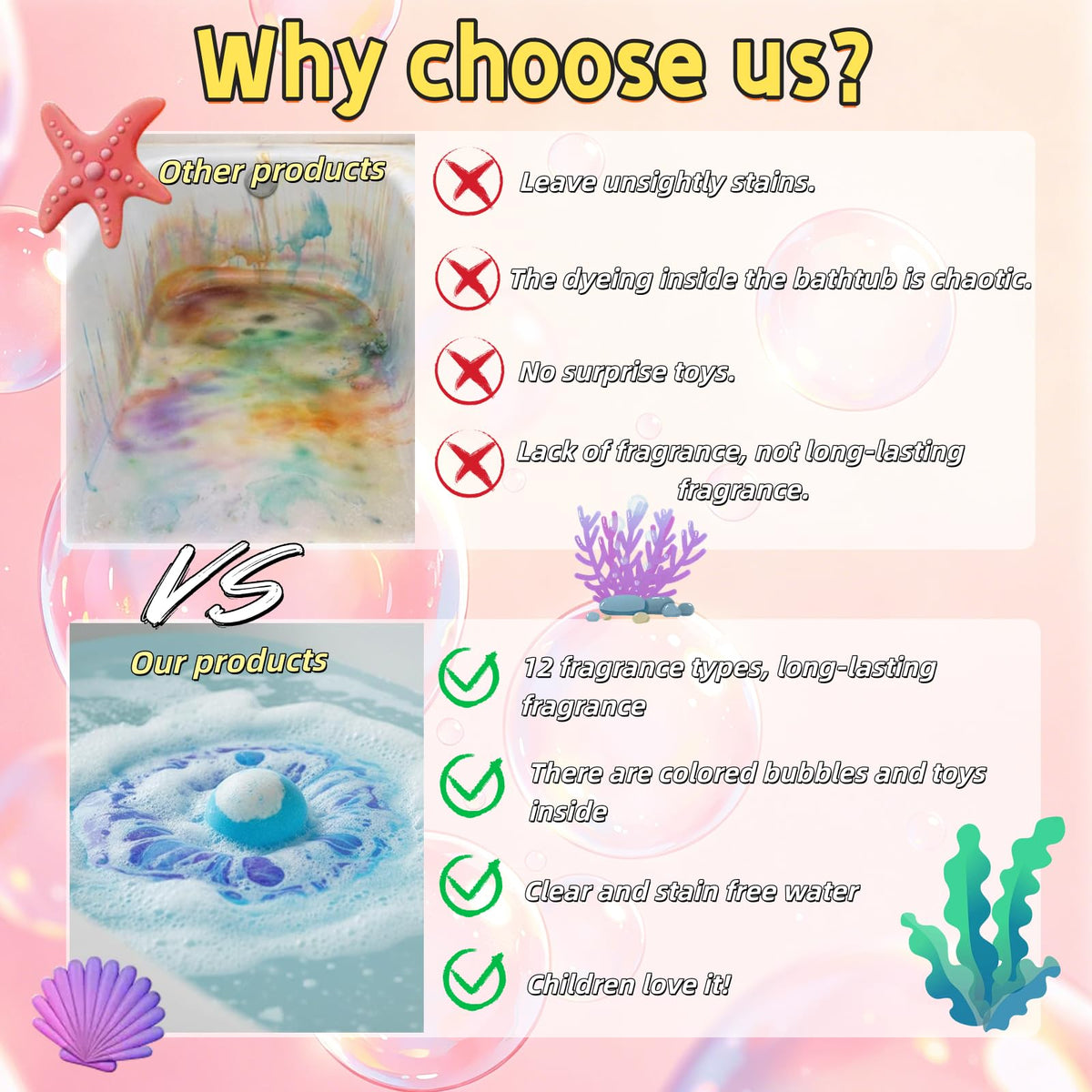 YellowRiver miniature marine creature toy found inside a bath bomb