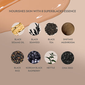 YENSA packaging box highlighting Superfood beauty concept.
