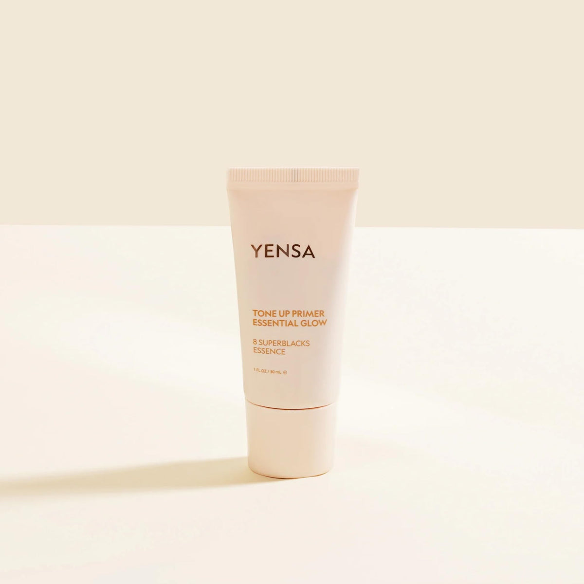 YENSA Tone Up Essential Glow Primer texture close-up shows lightweight formula