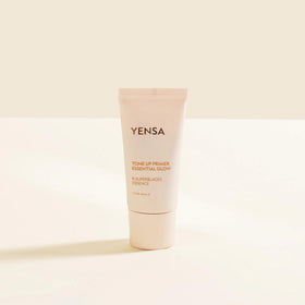 YENSA Tone Up Essential Glow Primer texture close-up shows lightweight formula