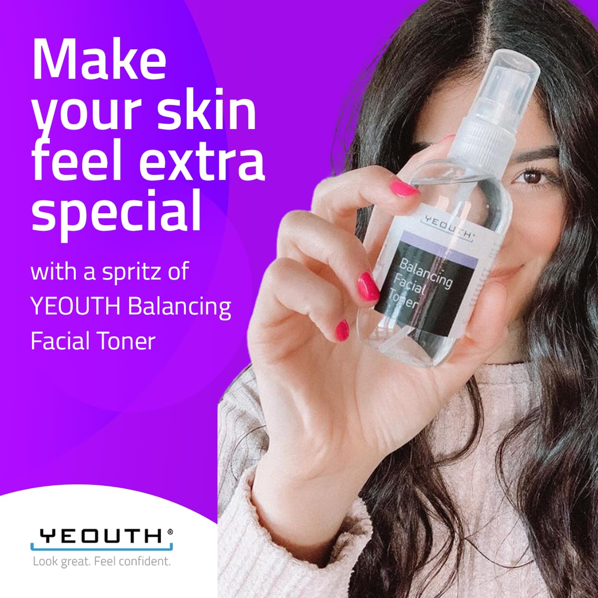 YEOUTH Hydrating Toner daily routine fits in morning or night