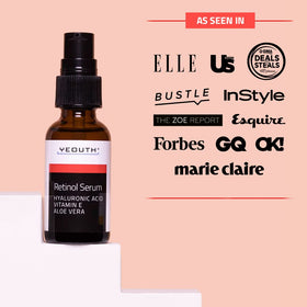 YEOUTH retinol serum pump top for easy, controlled application