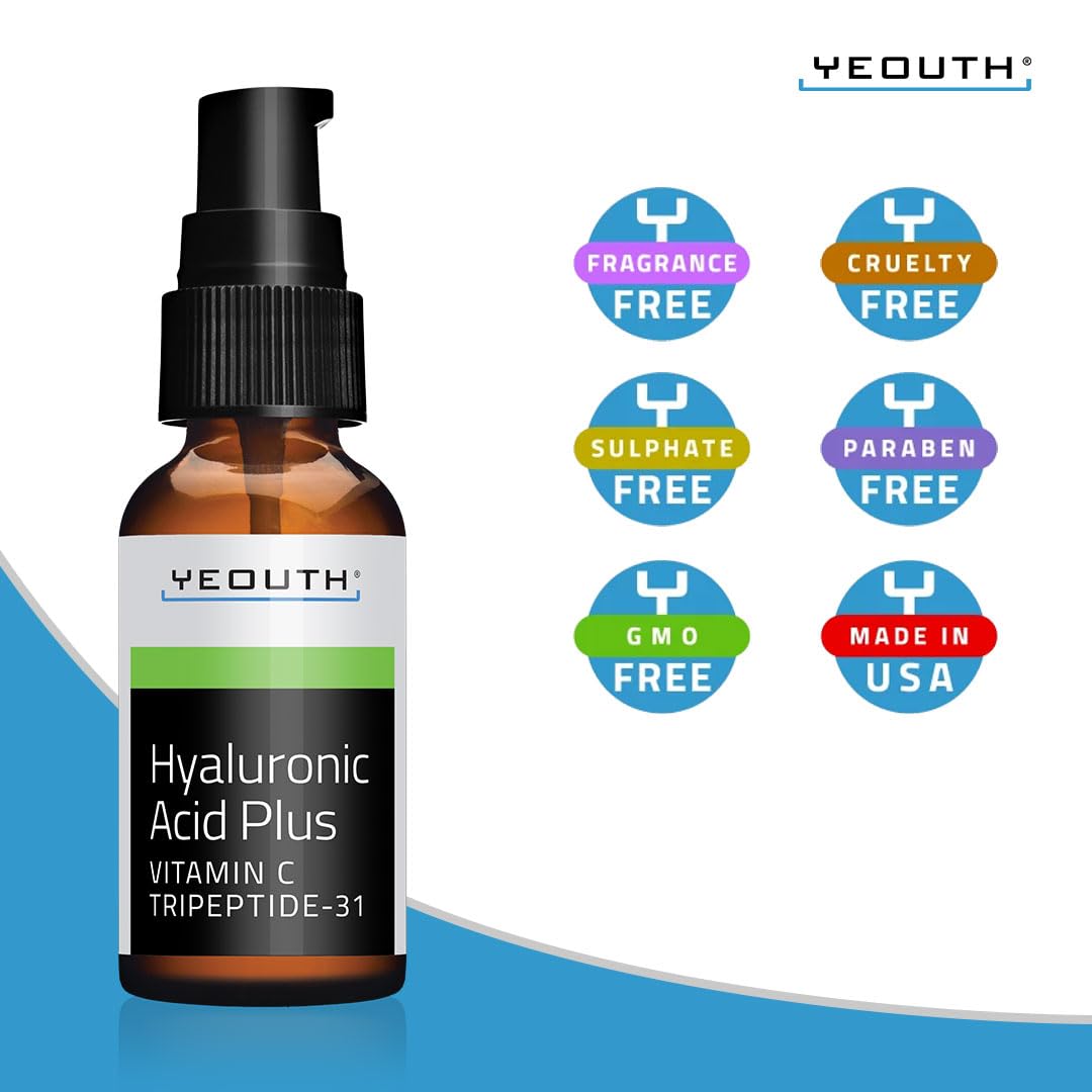 YEOUTH serum application on clean skin ready for daily care.