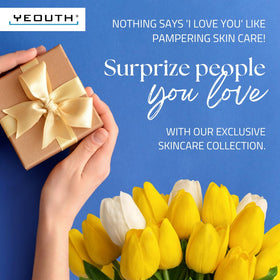 YEOUTH alcohol-free toner bottle preps skin for serums
