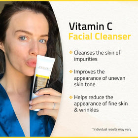 YEOUTH Vitamin C Cleanser emphasizes Aloe Vera for soothing skin
