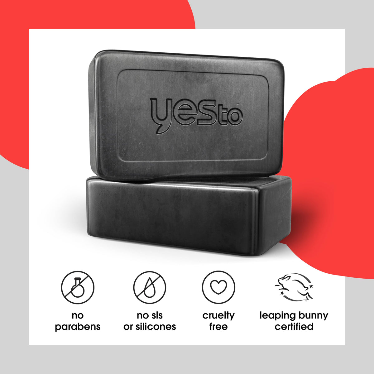 Yes To Tomatoes charcoal bar soap eco-friendly packaging