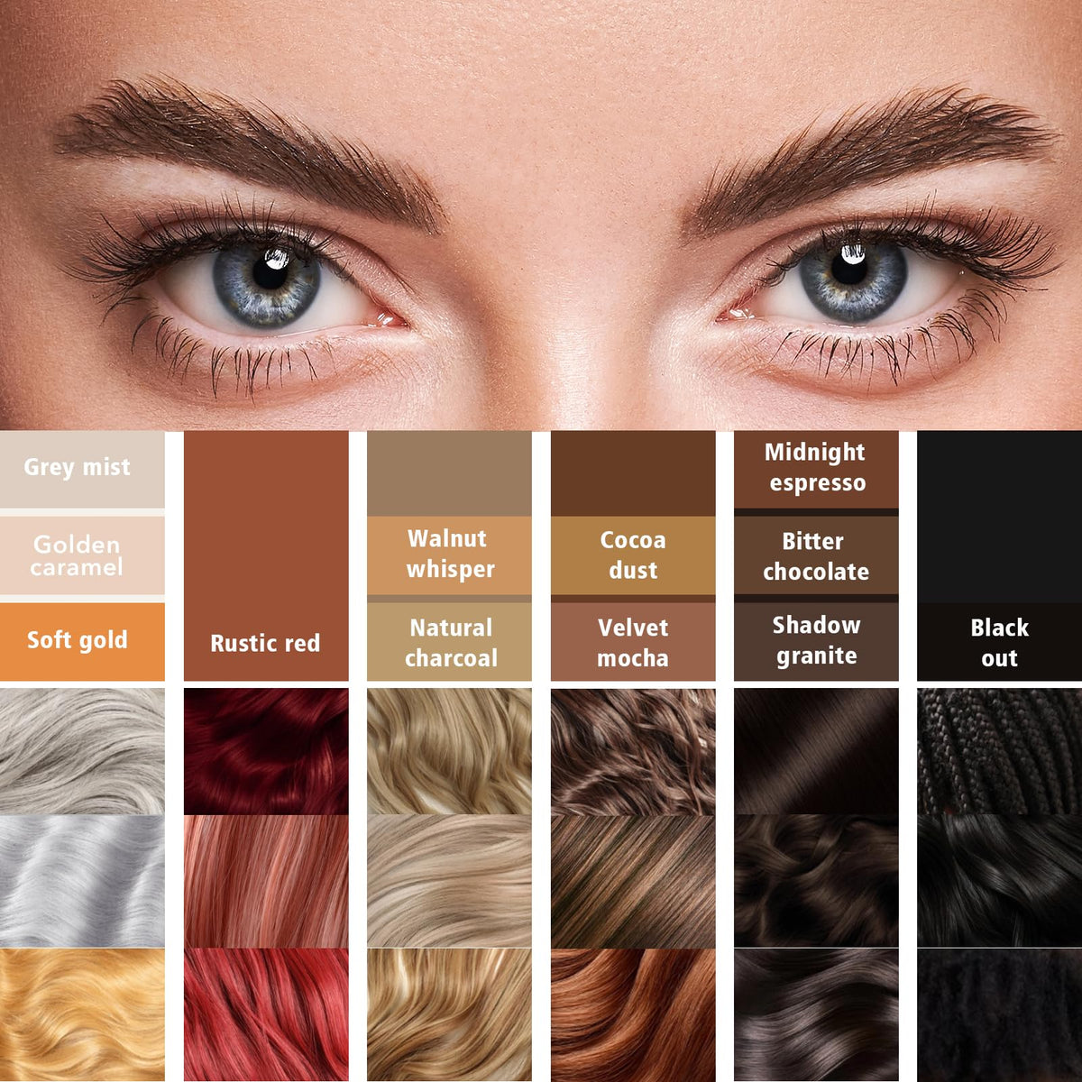 YES.EYE DO quick-drying formula helps prevent smudging during daily activities.