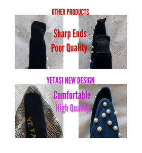 YETASI eco-friendly material headband offering durable, sustainable fashion