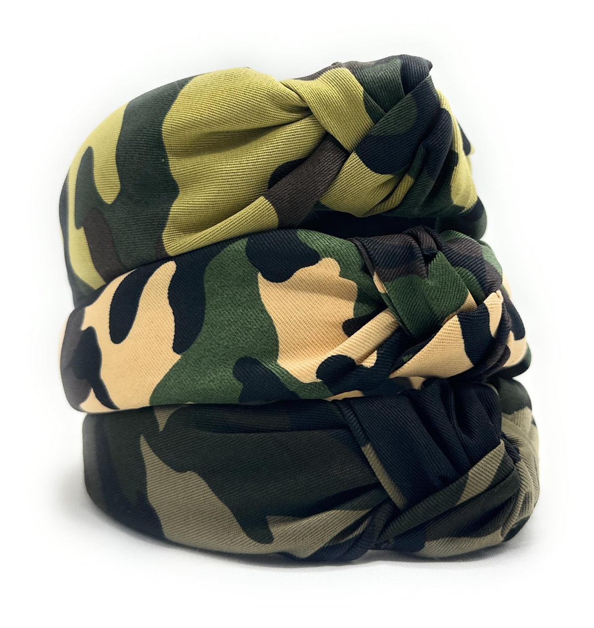 Yetasi headband all-day wear in army green offers secure, comfortable fit
