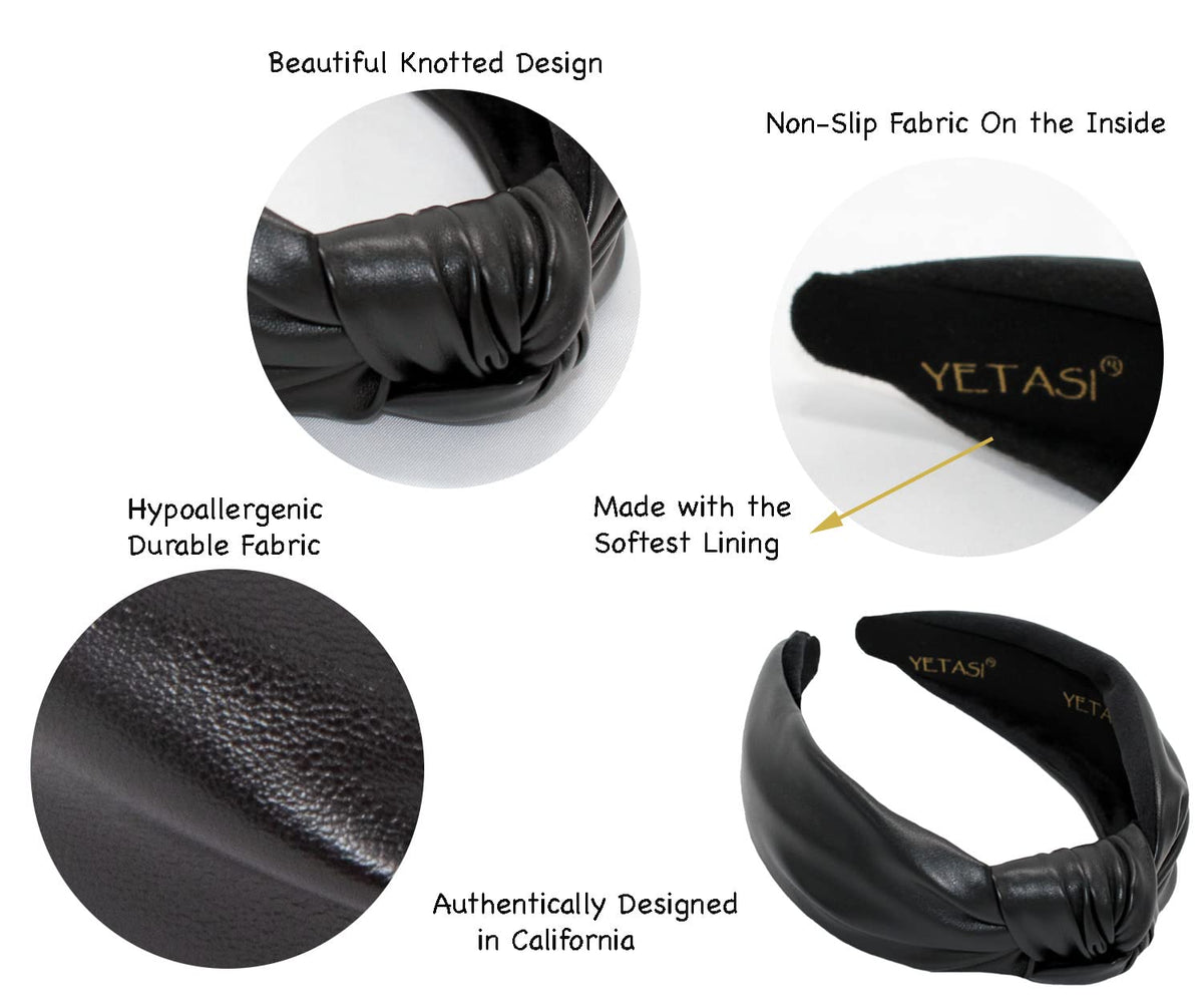 YETASI headband paired with an elegant outfit for a polished look