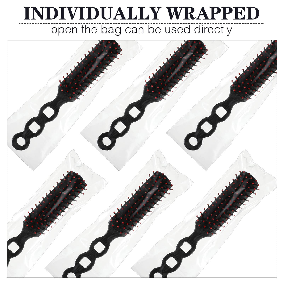 Yetene ventilated detangling hairbrush suitable for all hair types.
