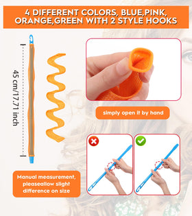 YEVYO shoulder-length hair curler compatible for medium hair styling.