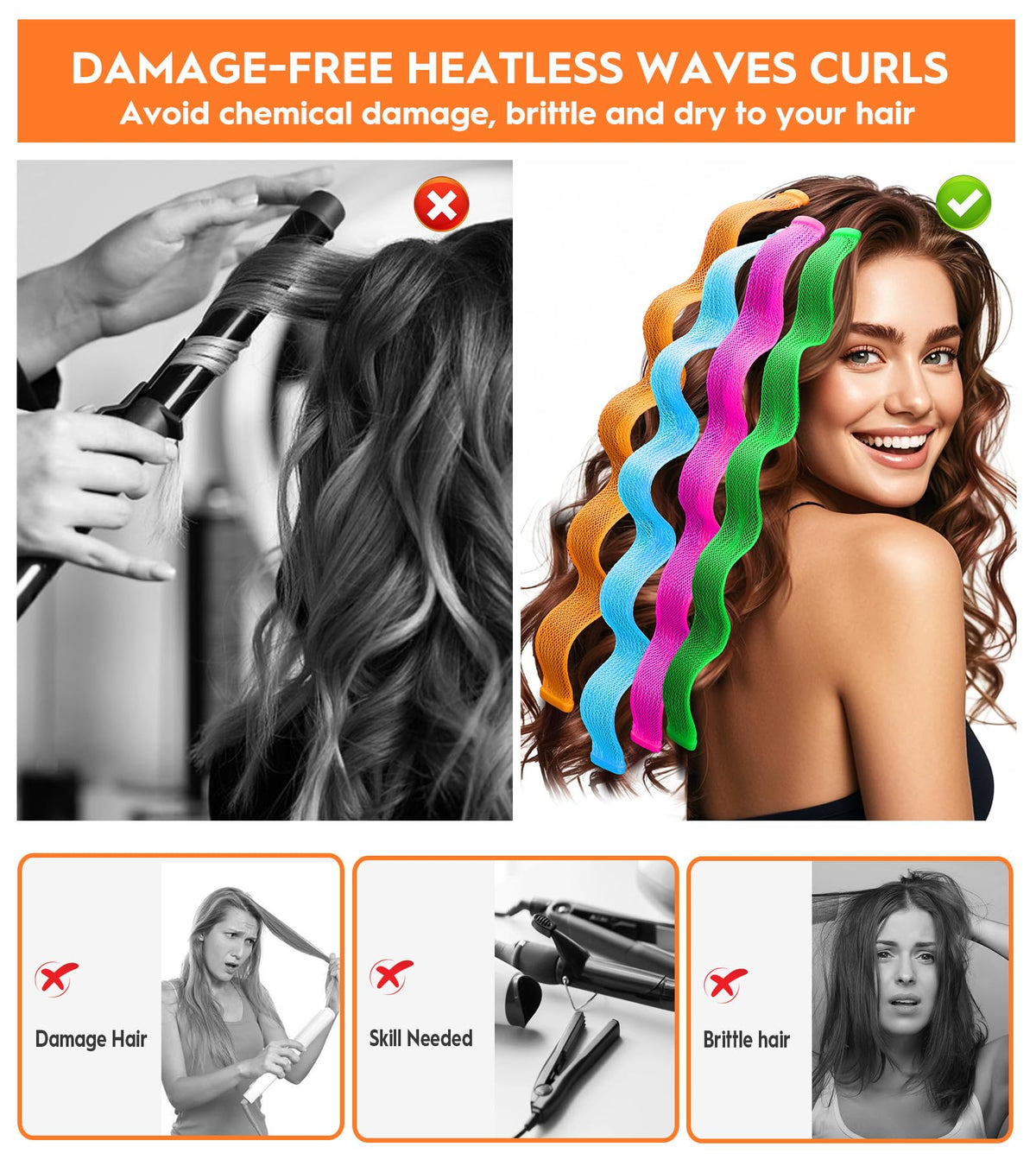 YEVYO styling hook accessory helps easy sectioning for beginners.