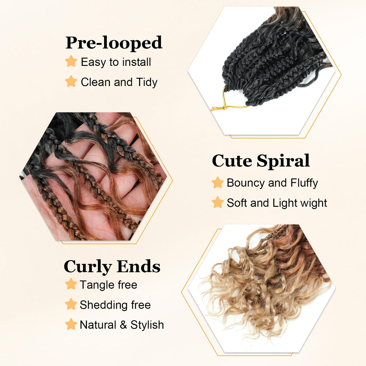 Full texture with color options like 1B and 30 for versatile styling.