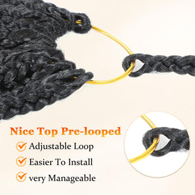YEWELL 3X Soft Curl Braids, natural movement and style