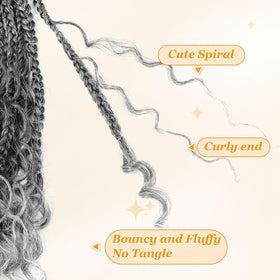 YEWELL 10 inch TGrey length detail, accurate measurement and fullness.