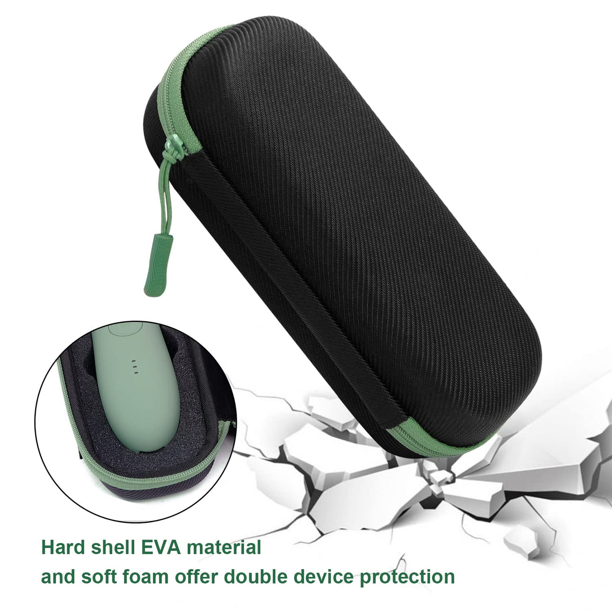 Yewltvep Meridian Case compact design keeps trimmer and accessories organized.