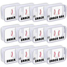Yeyeplum baseball snack bags front design, ideal for gifts and party favors.