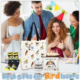 Yeyeplum bird-themed socks adds whimsy to outfits and comfort