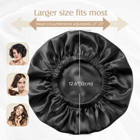 YFONG silk bonnet supports moisture retention for smoother hair in the morning.