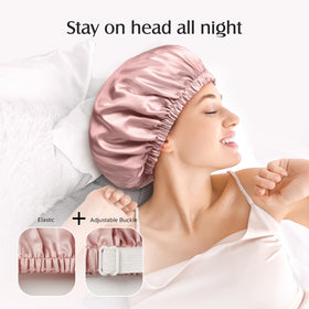 YFONG silk bonnet reduces moisture loss and supports hair hydration