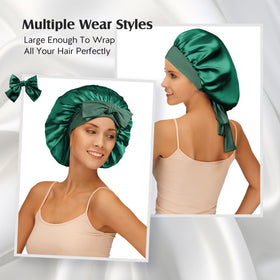 YFONG silk bonnet yoga-relaxation enhances cozy moments at home
